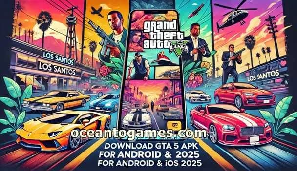 Download GTA 5 APK for Android & iOS 2025 cover art