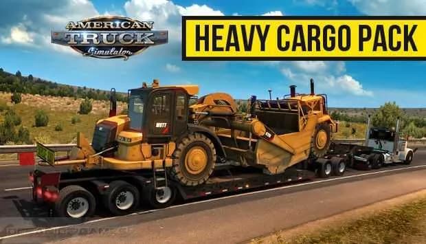 American Truck Simulator Heavy Cargo Pack Free Download cover art
