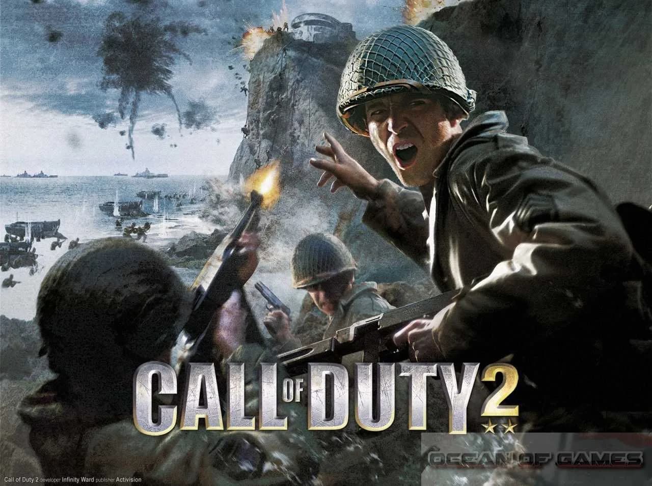 Call of Duty 2 Free Download cover art