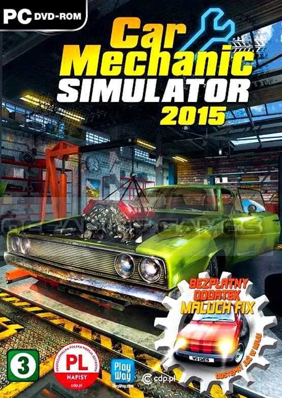 Car Mechanic Simulator 2015 Free Download cover art
