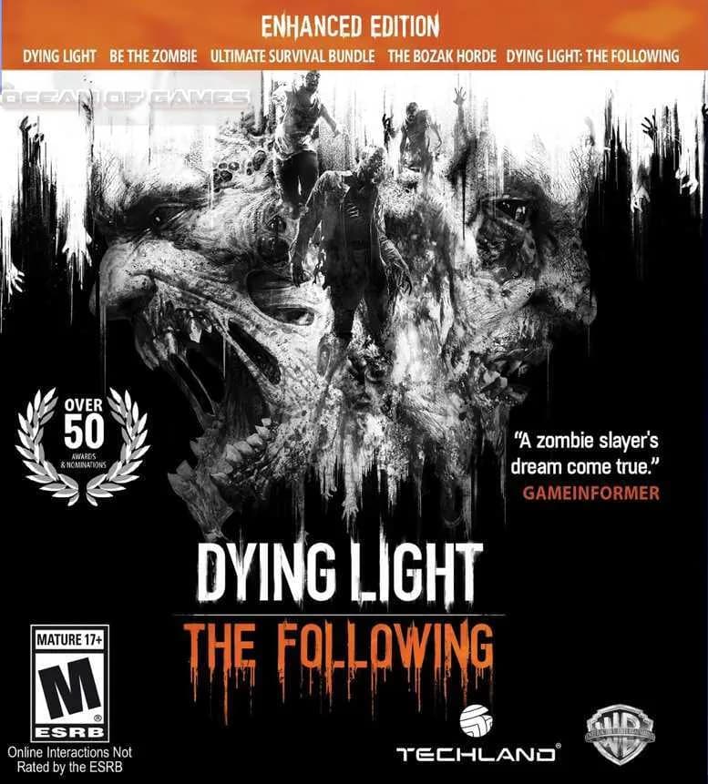 Dying Light The Following Enhanced Edition v1.16.0 All DLCs FitGirl Repack cover art