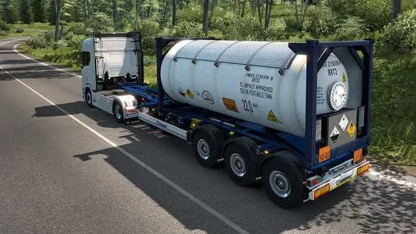 Euro Truck Simulator 2 Krone Trailer Pack Free Download cover art