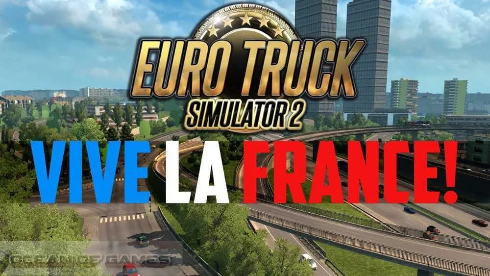 Euro Truck Simulator 2 Vive la France Free Download cover art