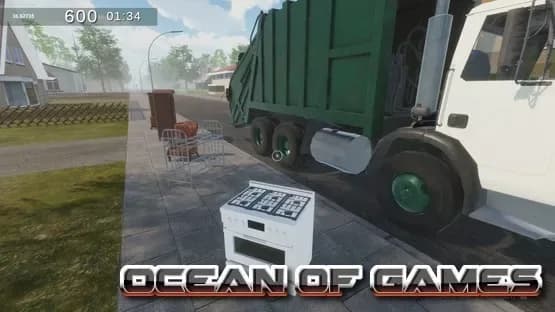 Garbage Truck Simulator TENOKE Free Download cover art