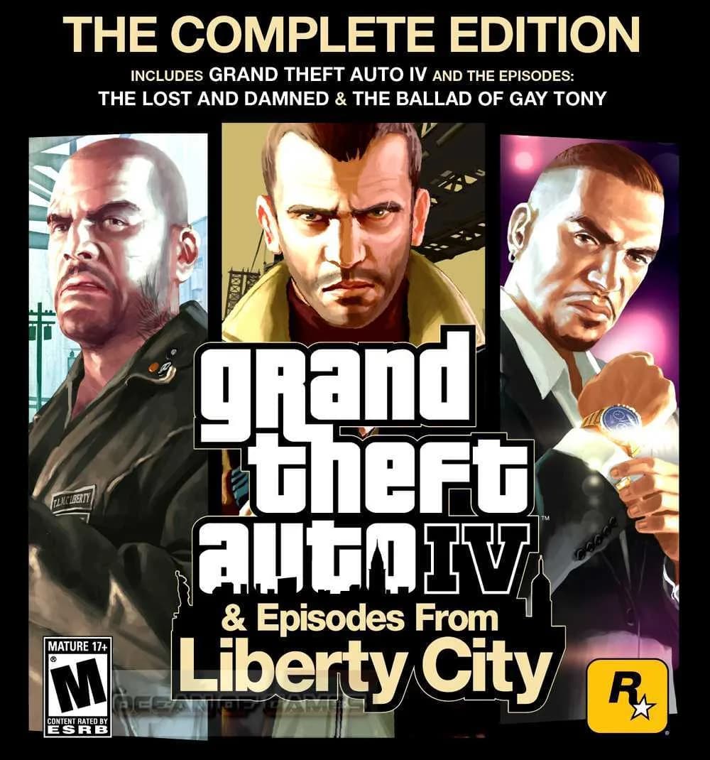 Grand Theft Auto IV Complete Edition Game Setup Free Download cover art