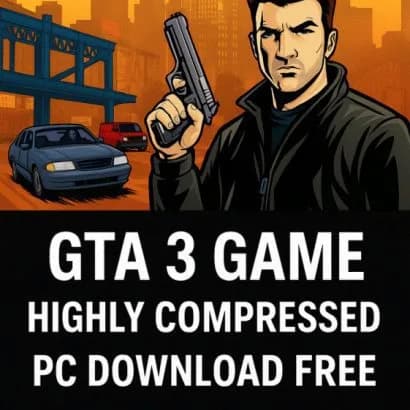 Gta 3 Game Highly Compressed PC Download Free cover art