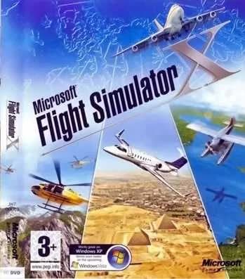 Microsoft Flight Simulator X Free Download cover art