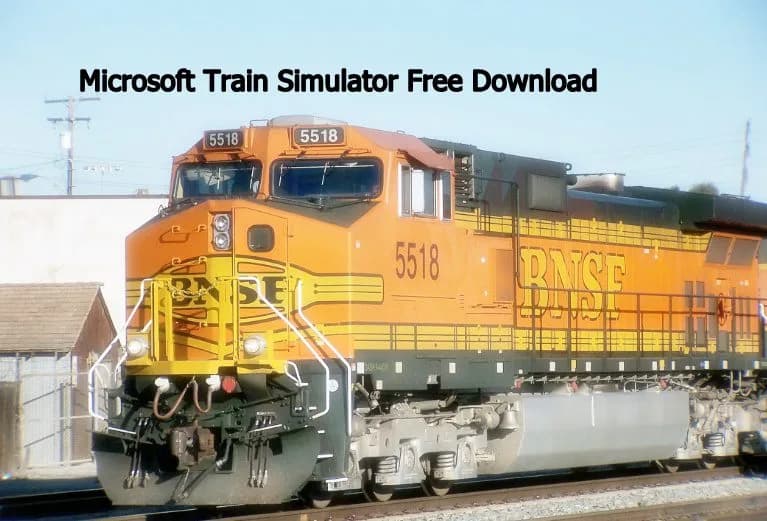 Microsoft Train Simulator Free Download cover art