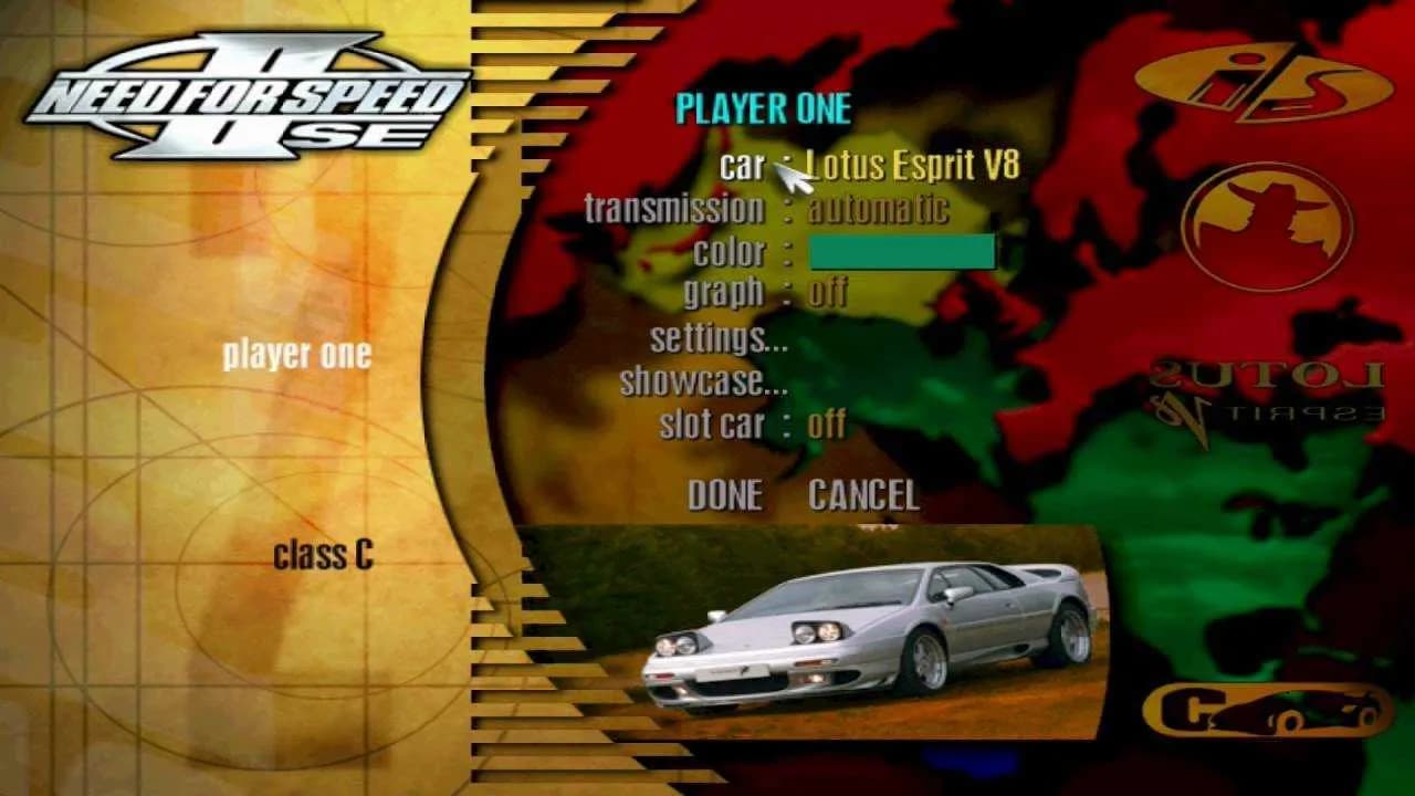 Need for Speed II setup Free Download cover art
