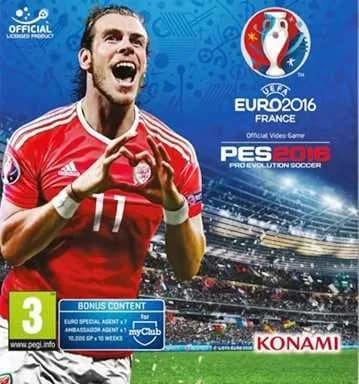 Pro Evolution Soccer UEFA Euro 2016 France Free Download cover art