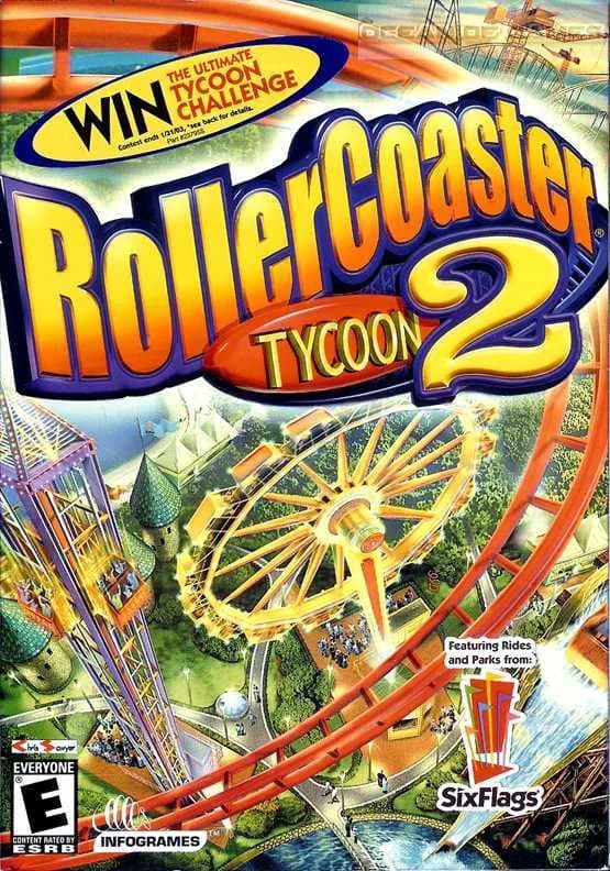Roller Coaster Tycoon 2 Free Download cover art