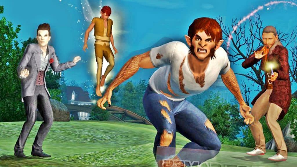 The Sims 3 Supernatural Free Download cover art