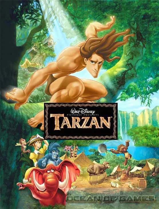 Tarzan PC Game Free Download cover art