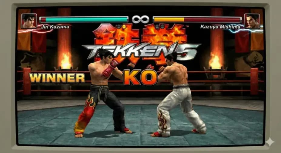 Tekken 5 Game Download for PC Game Windows 7,10,11 Free cover art