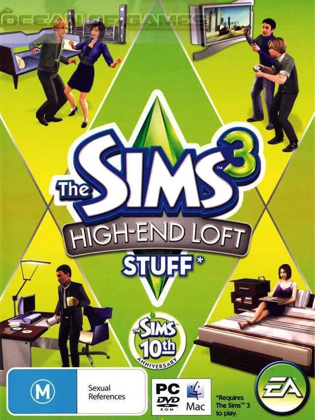 The Sims 3 High End Loft Stuff Free Download cover art
