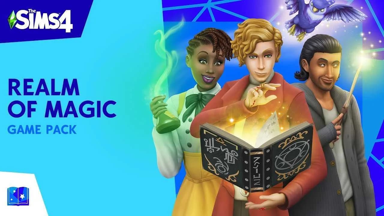 The Sims 4 Deluxe Edition All DLCS Incl Realm of Magic v1.55.105.1020 Free Download cover art