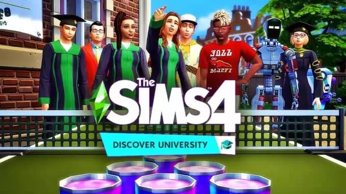 The Sims 4 Discover University CODEX Free Download cover art