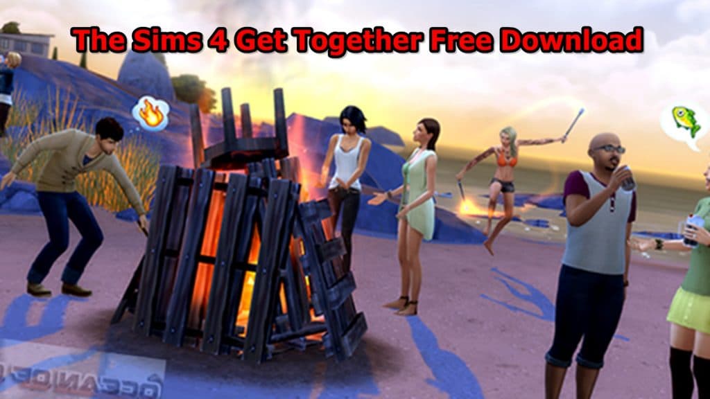 The Sims 4 Get Together Free Download cover art