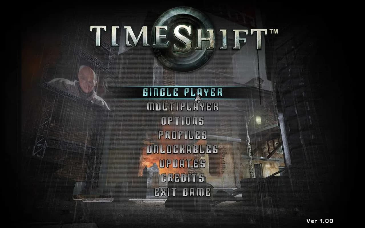 Time Shift PC Game Free Download cover art