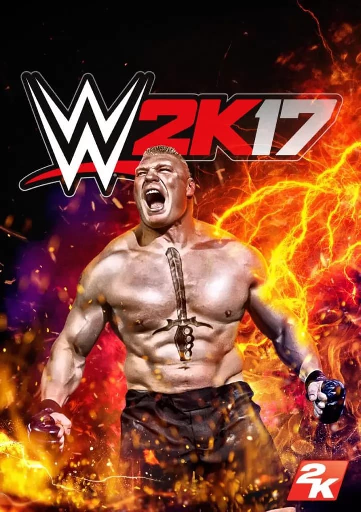 WWE 2K17 Free Download cover art
